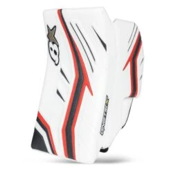 Brian's G-NETik X5 Junior Goalie Blocker -Baue Hockey Shop brian s blockers brian s g netik x5 junior goalie blocker white black red regular 29103562883138