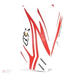 Brian's OPTiK X2 Intermediate Goalie Blocker -Baue Hockey Shop brian s blockers brian s optik x2 intermediate goalie blocker white red regular 28741221220418