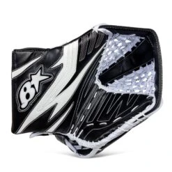 Brian's OPTiK 2 Pro Senior Goalie Catcher -Baue Hockey Shop brian s catchers brian s optik 2 pro senior goalie catcher black white regular 28743618166850