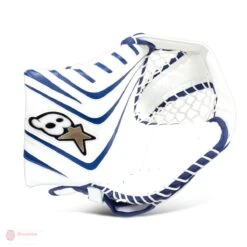 Brian's OPTiK 9.0 Senior Goalie Catcher -Baue Hockey Shop brian s catchers brian s optik 9 0 senior goalie catcher white blue regular 28743616692290