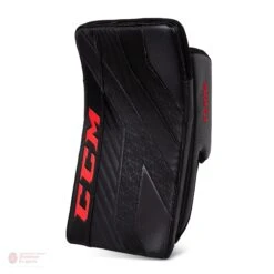 CCM Axis Senior Goalie Blocker -Baue Hockey Shop ccm blockers ccm axis senior goalie blocker black black red regular 28741224824898