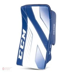 CCM Axis Senior Goalie Blocker -Baue Hockey Shop ccm blockers ccm axis senior goalie blocker white blue regular 28741225054274