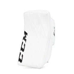 CCM Extreme Flex E4.9 Intermediate Goalie Blocker - Source Exclusive -Baue Hockey Shop ccm blockers ccm extreme flex e4 9 intermediate goalie blocker source exclusive white full right 28741227577410