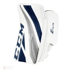 CCM Extreme Flex E4.9 Senior Goalie Blocker -Baue Hockey Shop ccm blockers ccm extreme flex e4 9 senior goalie blocker white white navy silver regular 28741228200002
