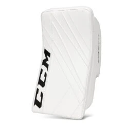 CCM Extreme Flex E5.5 Senior Goalie Blocker - Source Exclusive -Baue Hockey Shop ccm blockers ccm extreme flex e5 5 senior goalie blocker source exclusive white regular 28741228658754