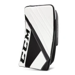 CCM Extreme Flex E5.5 Senior Goalie Blocker - Source Exclusive -Baue Hockey Shop ccm blockers ccm extreme flex e5 5 senior goalie blocker source exclusive white white black black regular 28741228625986