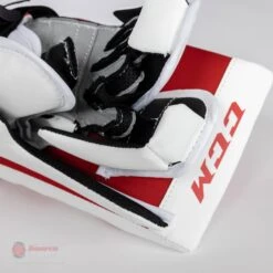 CCM Extreme Flex E5.5 Youth Goalie Blocker 18 CCM Extreme Flex E5.5 Youth Goalie Blocker -Baue Hockey Shop ccm blockers ccm extreme flex e5 5 youth goalie blocker 27988474003522