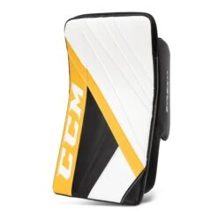CCM Extreme Flex E5.9 Intermediate Goalie Blocker - Source Exclusive -Baue Hockey Shop ccm blockers ccm extreme flex e5 9 intermediate goalie blocker source exclusive boston bruins regular 28741229150274
