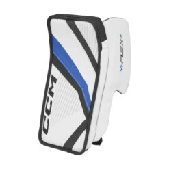 CCM YTFlex 3 Youth Goalie Blocker -Baue Hockey Shop ccm blockers ccm ytflex 3 youth goalie blocker white white royal black regular 29171361579074
