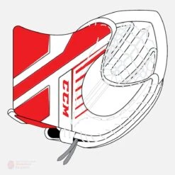 CCM Axis A1.9 Intermediate Goalie Catcher -Baue Hockey Shop ccm catchers ccm axis a1 9 intermediate goalie catcher detroit red wings regular 14023704641602