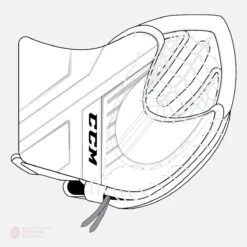 CCM Axis A1.9 Senior Goalie Catcher -Baue Hockey Shop ccm catchers ccm axis a1 9 senior goalie catcher white regular 14023704379458