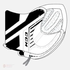 CCM Axis A1.9 Senior Goalie Catcher -Baue Hockey Shop ccm catchers ccm axis a1 9 senior goalie catcher white white black black regular 14023704510530