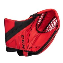 CCM Axis Senior Goalie Catcher - 580 Break Angle -Baue Hockey Shop ccm catchers ccm axis senior goalie catcher 580 break angle red red black regular 28761322946626