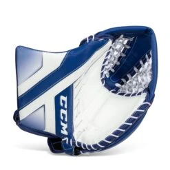 CCM Axis Senior Goalie Catcher 32 CCM Axis Senior Goalie Catcher -Baue Hockey Shop ccm catchers ccm axis senior goalie catcher white blue regular 28743618461762