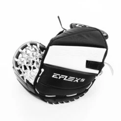 CCM Extreme Flex 5 Senior Goalie Catcher - "Pro" Stock - Cam Matwiv -Baue Hockey Shop ccm catchers ccm extreme flex 5 senior goalie catcher pro stock cam matwiv white black regular 29000984166466