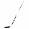 CCM Pro Stock Senior Foam Core Goalie Stick - Logan Angers -Baue Hockey Shop ccm goalie sticks ccm pro stock senior foam core goalie stick logan angers white blue anders l 27 28796791029826