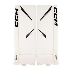 CCM Axis 2.5 Junior Goalie Leg Pads 30 CCM Axis 2.5 Junior Goalie Leg Pads -Baue Hockey Shop ccm leg pads ccm axis 2 5 junior goalie leg pads white white black black 26 1 29359067562050