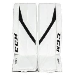 CCM Axis A1.5 Junior Goalie Leg Pads - Source Exclusive 33 CCM Axis A1.5 Junior Goalie Leg Pads - Source Exclusive -Baue Hockey Shop ccm leg pads ccm axis a1 5 junior goalie leg pads source exclusive white white black black 26 1 30347148656706