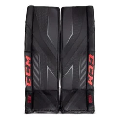CCM Axis Senior Goalie Leg Pads 36 CCM Axis Senior Goalie Leg Pads -Baue Hockey Shop ccm leg pads ccm axis senior goalie leg pads black black red 35 1 5 28744295252034