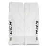 CCM Axis Senior Goalie Leg Pads -Baue Hockey Shop ccm leg pads ccm axis senior goalie leg pads white 33 1 28744295186498