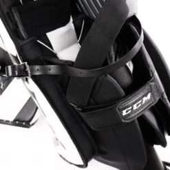 CCM Extreme Flex 5 Senior Goalie Leg Pads - "Pro" Stock - Cam Matwiv -Baue Hockey Shop ccm leg pads ccm extreme flex 5 senior goalie leg pads pro stock cam matwiv white black 33 2 5 29000923152450