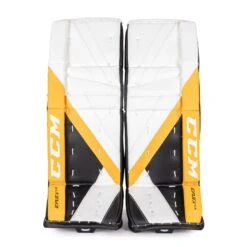 CCM Extreme Flex E5.5 Junior Goalie Leg Pads - Source Exclusive -Baue Hockey Shop ccm leg pads ccm extreme flex e5 5 junior goalie leg pads source exclusive boston bruins 26 1 28744299249730