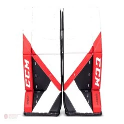 CCM Extreme Flex E5.5 Junior Goalie Leg Pads - Source Exclusive -Baue Hockey Shop ccm leg pads ccm extreme flex e5 5 junior goalie leg pads source exclusive chicago blackhawks 26 1 28744299282498