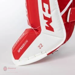 CCM Extreme Flex E5.5 Youth Goalie Leg Pads 22 CCM Extreme Flex E5.5 Youth Goalie Leg Pads -Baue Hockey Shop ccm leg pads ccm extreme flex e5 5 youth goalie leg pads 27988494155842