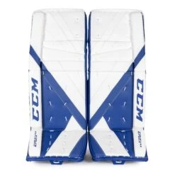 CCM Extreme Flex E5.9 Intermediate Goalie Leg Pads - Source Exclusive -Baue Hockey Shop ccm leg pads ccm extreme flex e5 9 intermediate goalie leg pads source exclusive toronto maple leafs 30 1 28744300232770