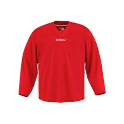CCM 6000 Senior Goalie Practice Jersey -Baue Hockey Shop ccm practice jerseys ccm 6000 senior goalie practice jersey red white goal cut 28744293613634