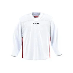 CCM 6000 Senior Goalie Practice Jersey -Baue Hockey Shop ccm practice jerseys ccm 6000 senior goalie practice jersey white red goal cut 28744294268994