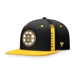 Boston Bruins Fanatics Authentic Pro Draft Snapback Hat