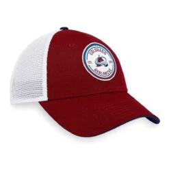Colorado Avalanche Fanatics Iconic Gradient Structured Trucker Hat -Baue Hockey Shop fanatics hats colorado avalanche fanatics iconic gradient structured trucker hat osfa 29636193615938