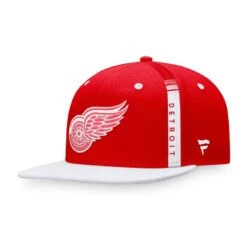 Detroit Red Wings Fanatics Authentic Pro Draft Snapback Hat