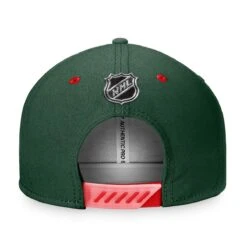 Minnesota Wild Fanatics Authentic Pro Draft Snapback Hat 9 Minnesota Wild Fanatics Authentic Pro Draft Snapback Hat -Baue Hockey Shop fanatics hats minnesota wild fanatics authentic pro draft snapback hat osfa 29364820017218