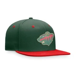 Minnesota Wild Fanatics Authentic Pro Draft Snapback Hat 8 Minnesota Wild Fanatics Authentic Pro Draft Snapback Hat -Baue Hockey Shop fanatics hats minnesota wild fanatics authentic pro draft snapback hat osfa 29364820049986
