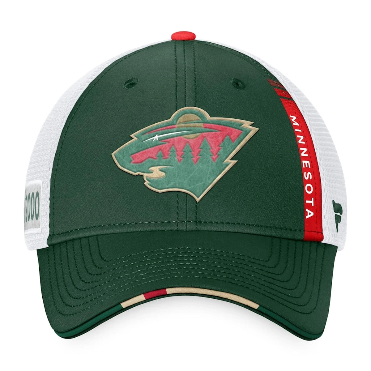 Minnesota Wild Fanatics Authentic Pro Draft Structured Trucker Hat 4 Minnesota Wild Fanatics Authentic Pro Draft Structured Trucker Hat - Image 2