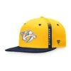 Nashville Predators Fanatics Authentic Pro Draft Snapback Hat -Baue Hockey Shop fanatics hats nashville predators fanatics authentic pro draft snapback hat osfa 29364821884994