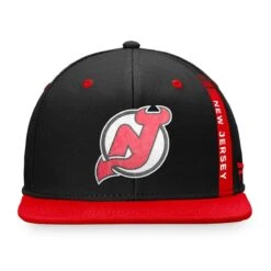 New Jersey Devils Fanatics Authentic Pro Draft Snapback Hat -Baue Hockey Shop fanatics hats new jersey devils fanatics authentic pro draft snapback hat osfa 29364823195714