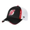 New Jersey Devils Fanatics Authentic Pro Draft Structured Trucker Hat -Baue Hockey Shop fanatics hats new jersey devils fanatics authentic pro draft structured trucker hat osfa 29395915636802