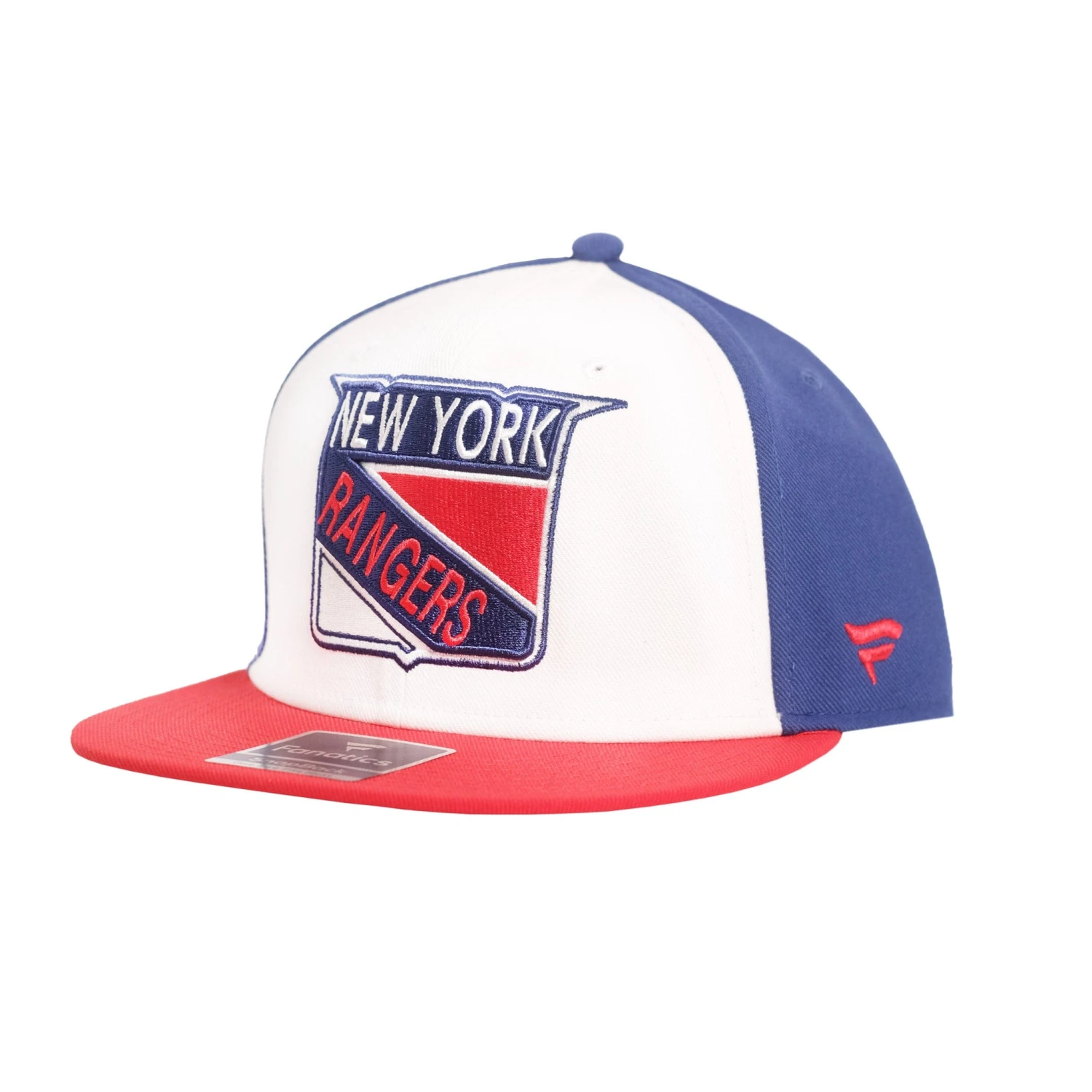New York Rangers Fanatics NHL Vintage Snapback Hat 3 New York Rangers Fanatics NHL Vintage Snapback Hat