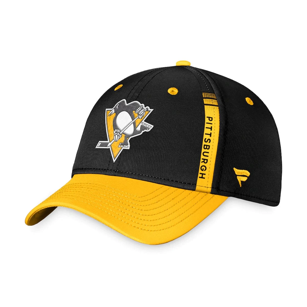 Pittsburgh Penguins Fanatics Authentic Pro Draft Flexfit Hat 3 Pittsburgh Penguins Fanatics Authentic Pro Draft Flexfit Hat