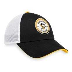 Pittsburgh Penguins Fanatics Iconic Gradient Structured Trucker Hat -Baue Hockey Shop fanatics hats pittsburgh penguins fanatics iconic gradient structured trucker hat osfa 29636360208450