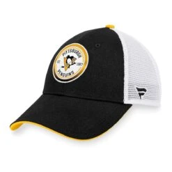 Pittsburgh Penguins Fanatics Iconic Gradient Structured Trucker Hat