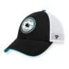 San Jose Sharks Fanatics Iconic Gradient Structured Trucker Hat