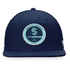 Seattle Kraken Fanatics Authentic Pro Training Camp Snapback Hat -Baue Hockey Shop fanatics hats seattle kraken fanatics authentic pro training camp snapback hat osfa 30358769729602