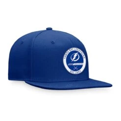 Tampa Bay Lightning Fanatics Authentic Pro Training Camp Snapback Hat -Baue Hockey Shop fanatics hats tampa bay lightning fanatics authentic pro training camp snapback hat osfa 29367293706306