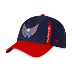 Washington Capitals Fanatics Authentic Pro Draft Flexfit Hat