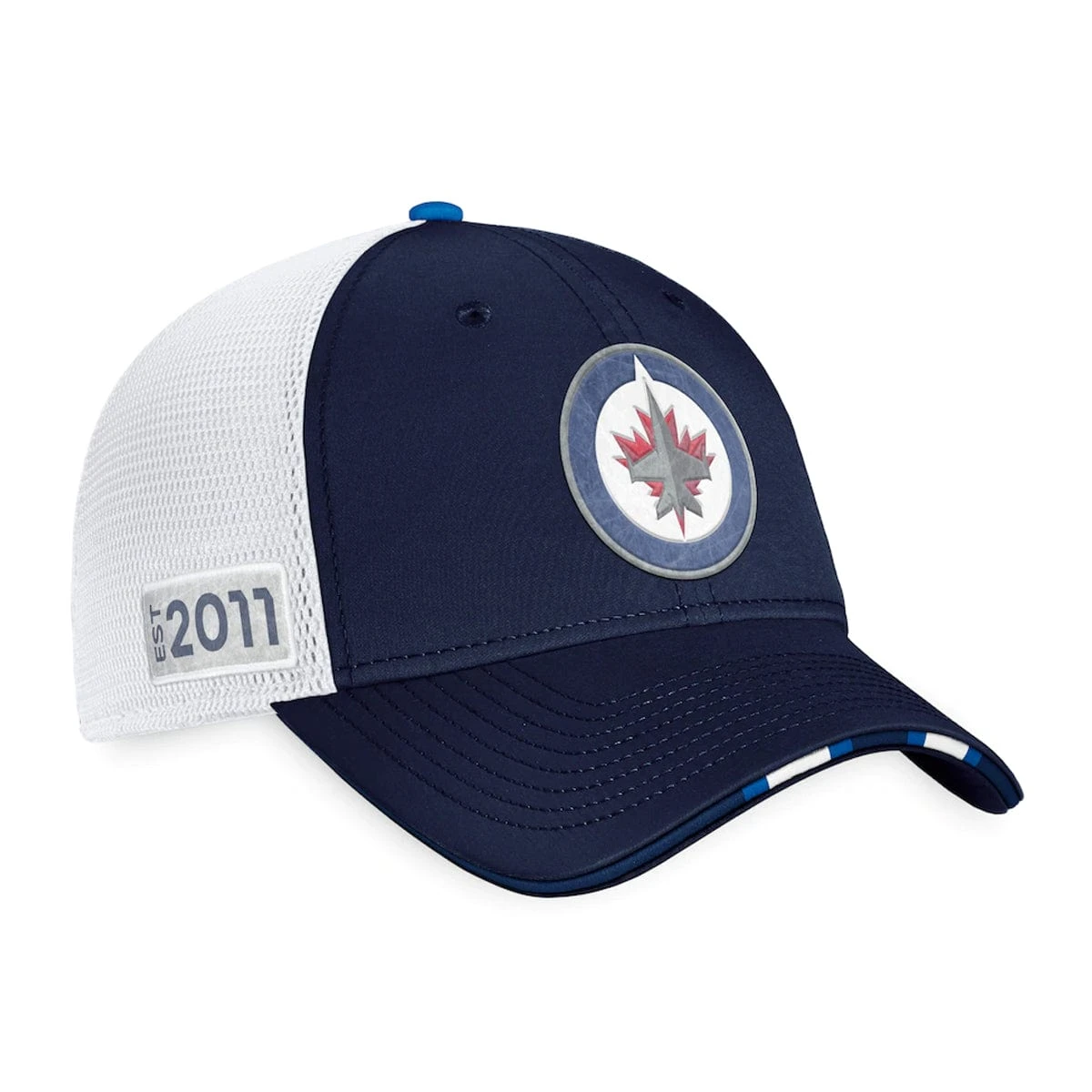 Winnipeg Jets Fanatics Authentic Pro Draft Structured Trucker Hat 5 Winnipeg Jets Fanatics Authentic Pro Draft Structured Trucker Hat - Image 3