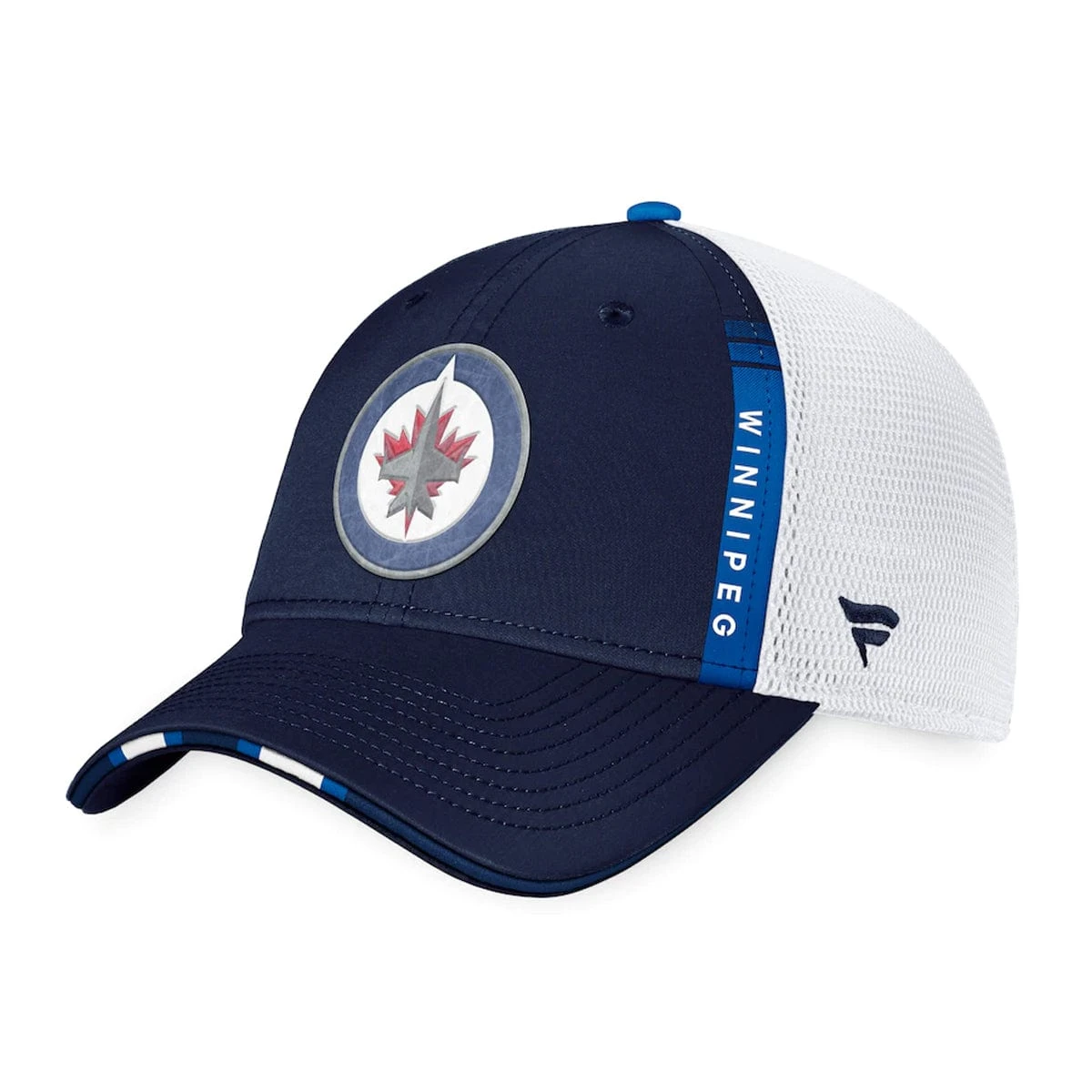 Winnipeg Jets Fanatics Authentic Pro Draft Structured Trucker Hat 3 Winnipeg Jets Fanatics Authentic Pro Draft Structured Trucker Hat